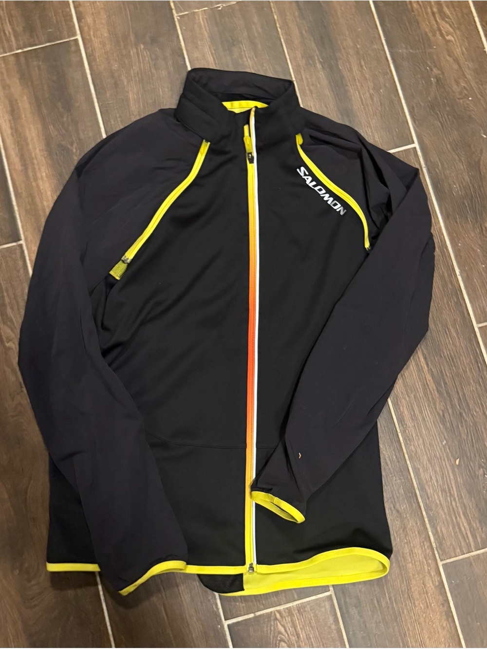 Salomon Clima-Wind convertible cycling jacket L